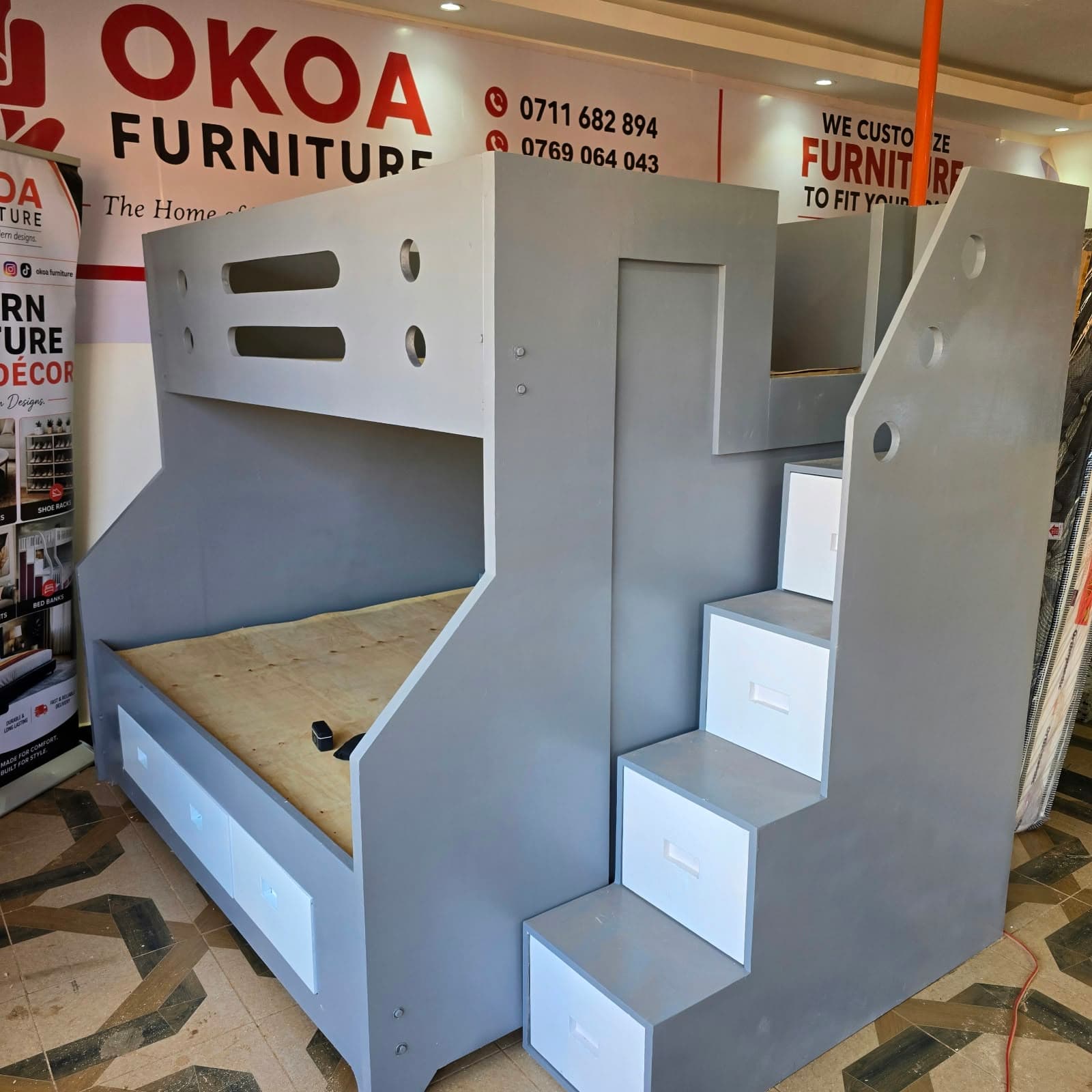 Bunk Bed with Storage